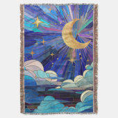 Night Sky - Digital Art Mosaik Decke (Vorderseite Vertikal)