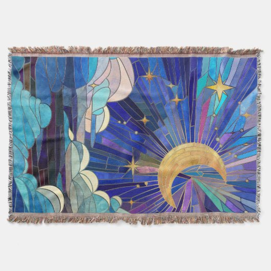 Night Sky - Digital Art Mosaik Decke (Vorderseite)
