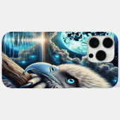 Night Sky Eagle Beneath Celestiean Glow Case-Mate iPhone Hülle (Rückseite (Horizontal))