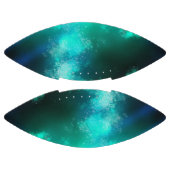 Night Sky Emerald American Football (Paneele)