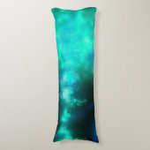 Night Sky Emerald Body Kissen (Vorderseite Vertikal)