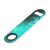 Night Sky Emerald Bottle Opener Speed Flaschenöffner (Rückseite Schrägansicht)