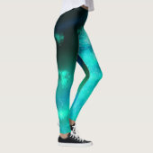 Night Sky Emerald Green Leggings (Rechts)