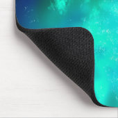 Night Sky Emerald Green Mouse Pad Mousepad (Ecke)