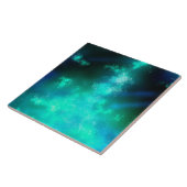 Night Sky Emerald Keramik Tile Fliese (Seite)
