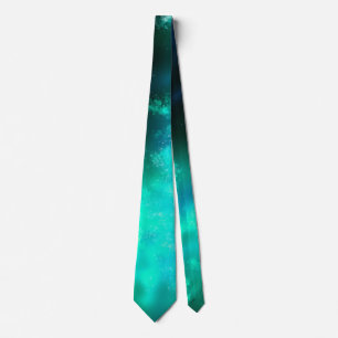 Night Sky Emerald Neck Tie Krawatte