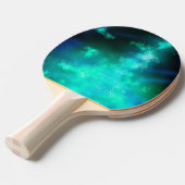 Night Sky Emerald Ping Pong Paddle Tischtennis Schläger (Vorderseite)