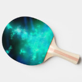 Night Sky Emerald Ping Pong Paddle Tischtennis Schläger (Seitenansicht)