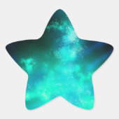 Night Sky Emerald Sticker (Vorderseite)