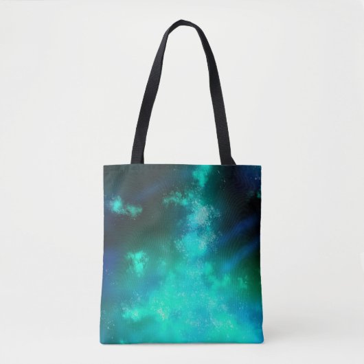 Night Sky Emerald Tasche (Vorderseite)