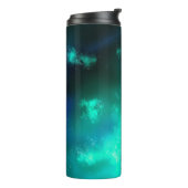 Night Sky Emerald Thermal Tumbler Thermosbecher (Nach links gedreht)