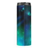 Night Sky Emerald Thermal Tumbler Thermosbecher (Rückseite)
