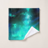 Night Sky Emerald Towel Set (Waschlappen)