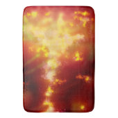 Night Sky Flame Bath Mat Badematte (Vorderseite Vertikal)