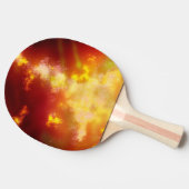 Night Sky Flame Ping Pong Paddle Tischtennis Schläger (Seitenansicht)