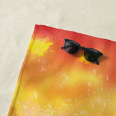 Night Sky - Flame Strandtuch (Beispiel)