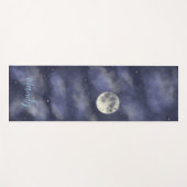 Night sky foll moon yogamatte (Vorderseite (Horizontal))