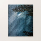 Night Sky & Forest in Moon Light Puzzle (Vertikal)