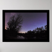 Night Sky Foto Poster (Vorne)