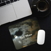 Night Sky Full Moon Mouse Pad Mousepad