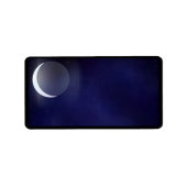 Night Sky Galaxy Address Labels Adressaufkleber (Vorne)