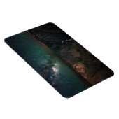 Night Sky Galaxy Landscape Foto Magnet (Rechte Seite)