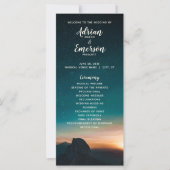 Night Sky Galaxy Starry Night Modern Wedding (Vorderseite)