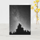 Night Sky Karte (Gelbe Blume)