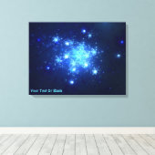 Night Sky Leinwanddruck (Insitu (Holzboden))