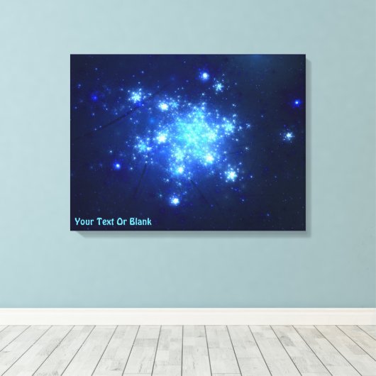 Night Sky Leinwanddruck (Insitu (Holzboden))