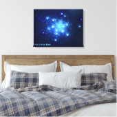 Night Sky Leinwanddruck (Insitu (Schlafzimmer))