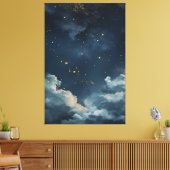 Night Sky Leinwanddruck (Insitu (Wohnzimmer))