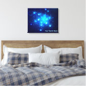 Night Sky Leinwanddruck (Insitu (Schlafzimmer))