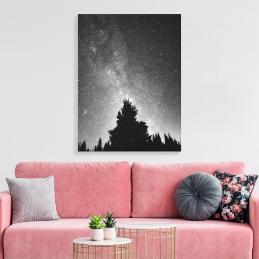 Night Sky Leinwanddruck (Insitu (Wohnzimmer))