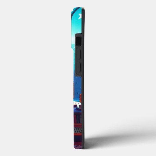 Night Sky Library Case-Mate iPhone Hülle (Rückseite / Links)