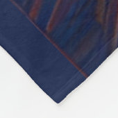 Night Sky Library Fleecedecke (Ecke)