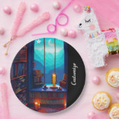 Night Sky Library Pappteller (Party)