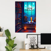 Night Sky Library Poster (Heimbüro)