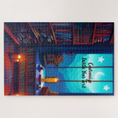 Night Sky Library Puzzle (Horizontal)