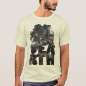 Night Sky - Liebe Earth T-Shirt (Vorderseite)