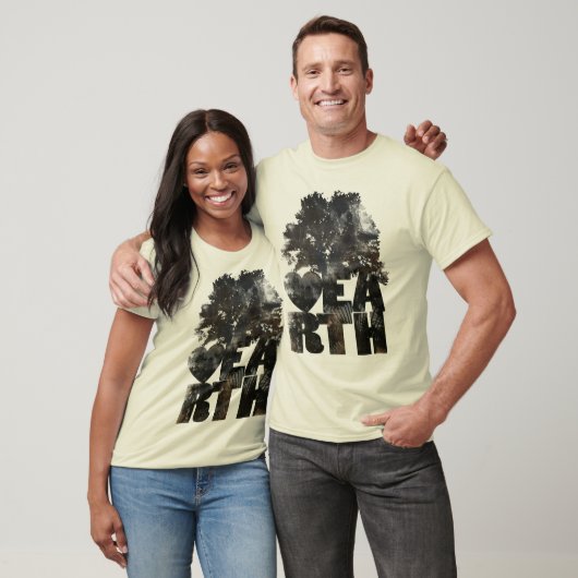 Night Sky - Liebe Earth T-Shirt (Unisex)