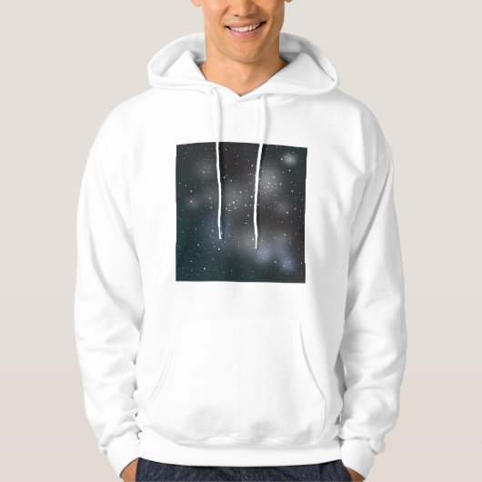 Night Sky Mens Hoodie (Vorderseite)