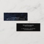 Night Sky Mini Visitenkarte (Vorne/Hinten)