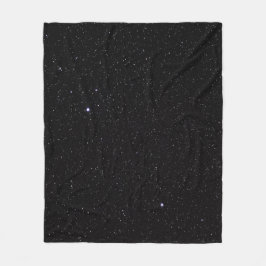 Night Sky mit Sternen Fleecedecke