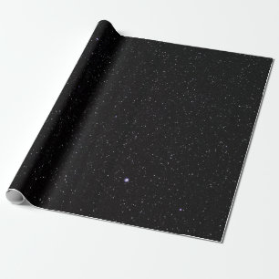 Night Sky mit Sternen Geschenkpapier