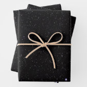 Night Sky mit Sternen Geschenkpapier Set (Beispiel)