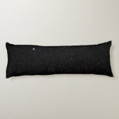 Night Sky mit Sternen Seitenschläferkissen (Rückseite)