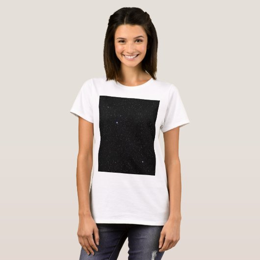 Night Sky mit Sternen T-Shirt (Vorne ganz)