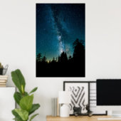 Night Sky Modern Fotografy Poster (Heimbüro)