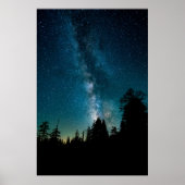 Night Sky Modern Fotografy Poster (Vorne)